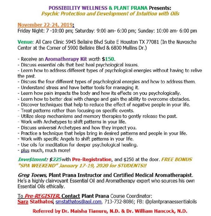 Plant Prana Info